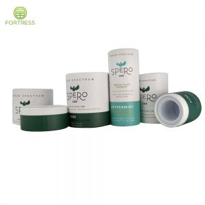 Eco friendly  packaging cardboard tube containers for whole plant CBD