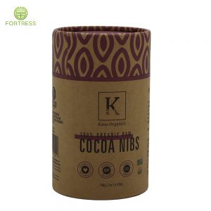 Custom Kraft Paper Tube Cardboard Packaging Bottle Cylinder Box -  - 8