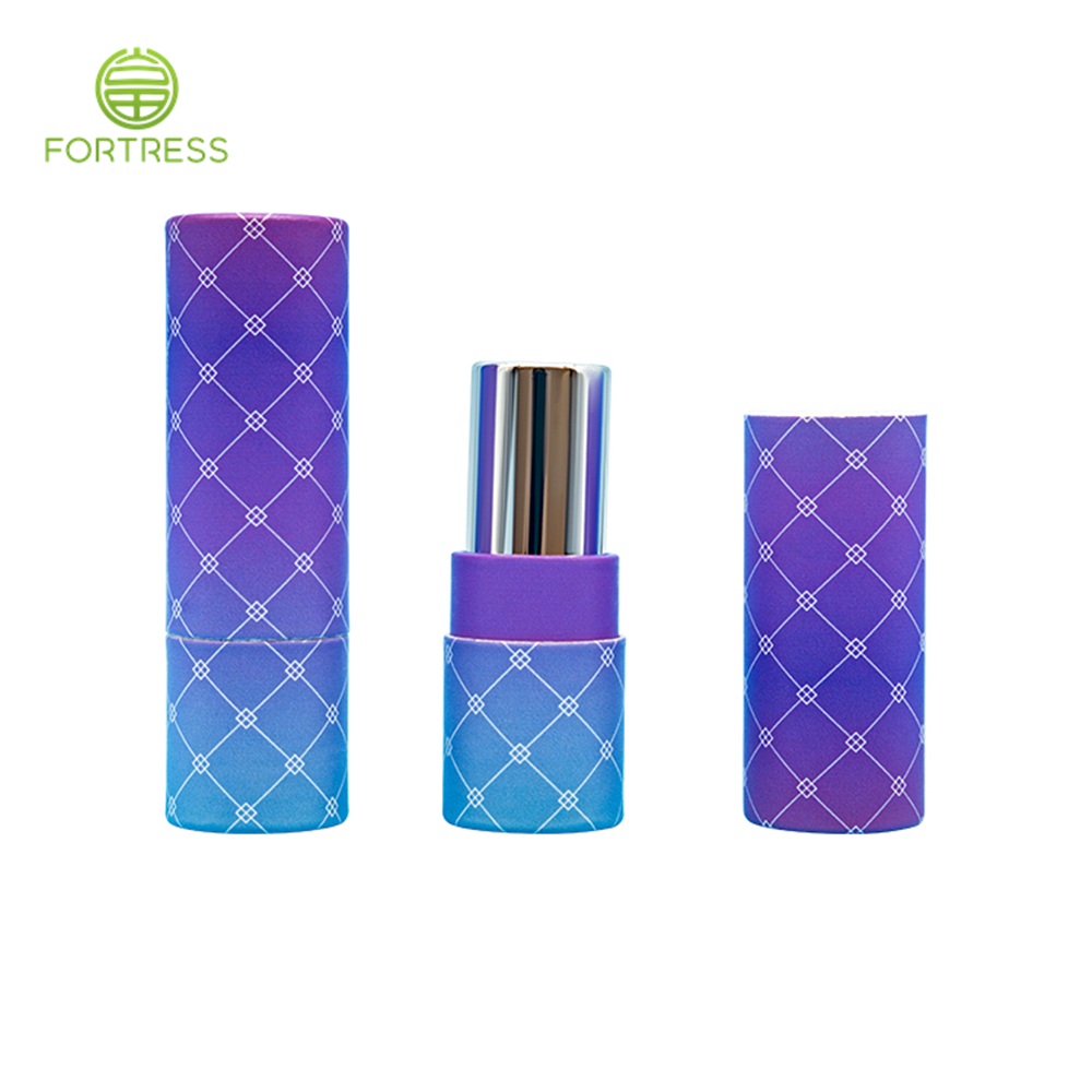 custom luxury recycle printed best quality lipstick tube container wholeasale from China - Lipstick Paper Packaging - 3