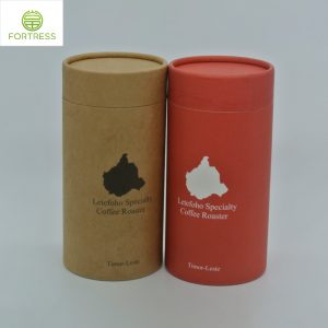 OEM Full Color Printed Coffee Kraft paper tube Food Grade Paper Box In China - Coffee/Tea Paper Packaging Tube Box - 2