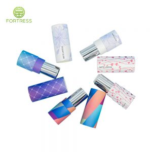 Custom lipstick lip balm push up paper round containers deodorant packaging boxes - Paper Packaging Videos - 1