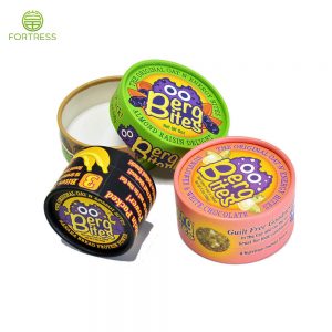 Manufactured Bright Printing Small Size Food Grade Paper Tubes with Alu Foil Coating