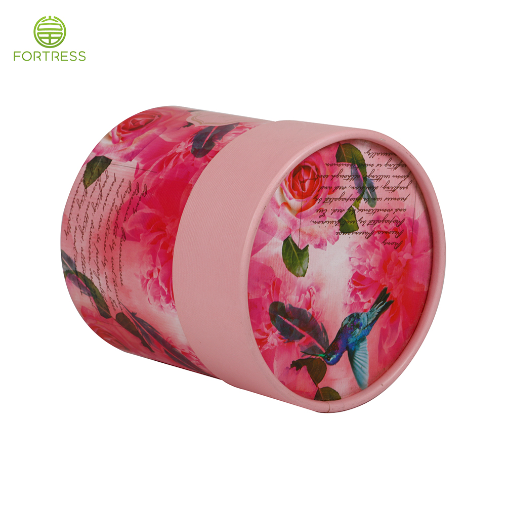OEM full color printed hard cardboard cosmetic body powder packaging tube in ShenZhen - Loose Powder Paper Packaging - 2