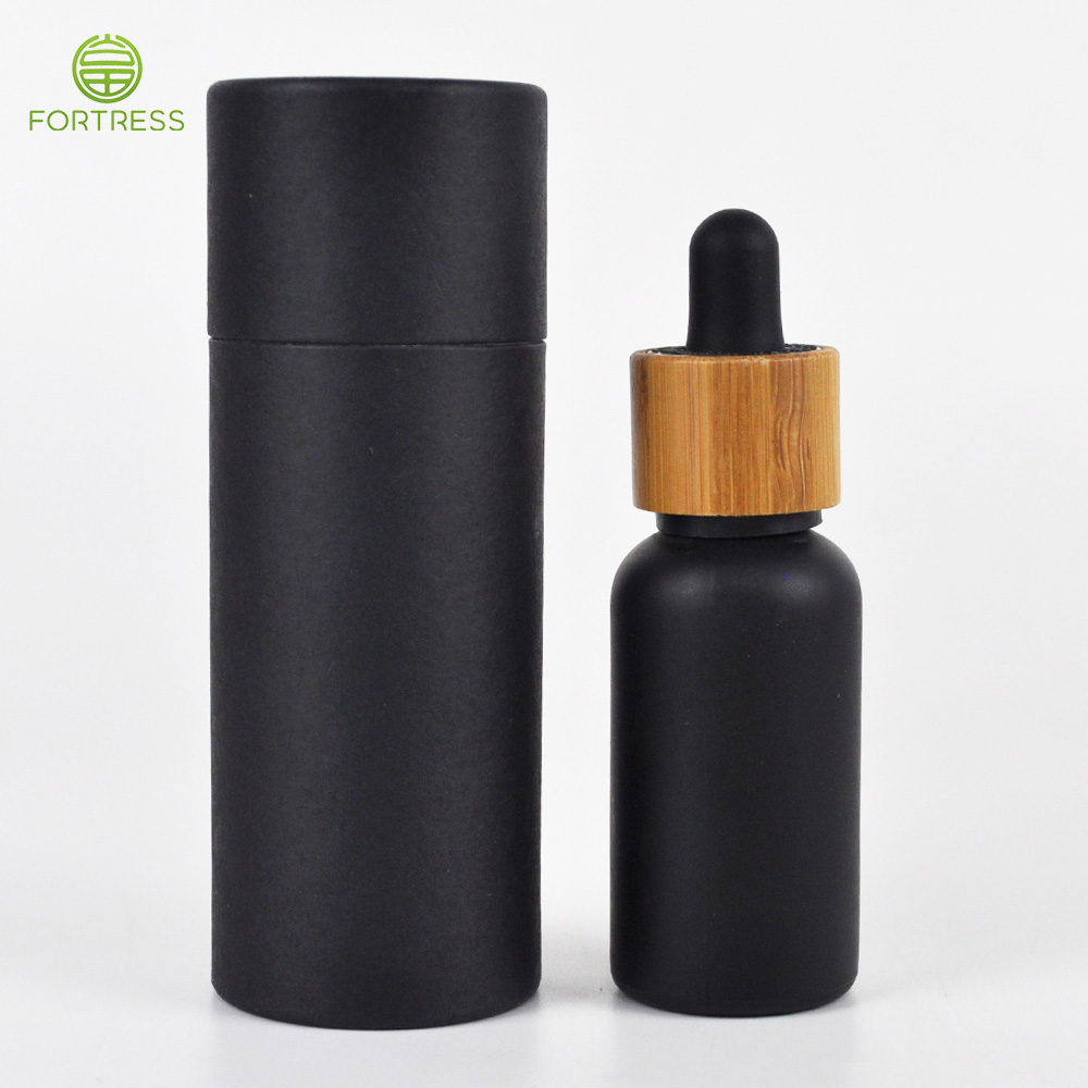 2021 Fortress 100% biodegradable natural kraft paper tube box - CBD Paper Packaging Tube Box - 2