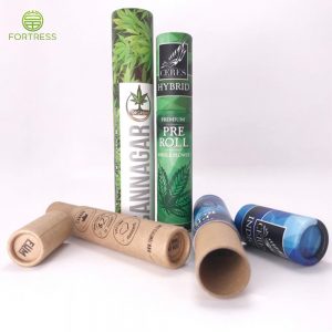 Biodegradable cardboard CBD paper tube for pre roll/vape