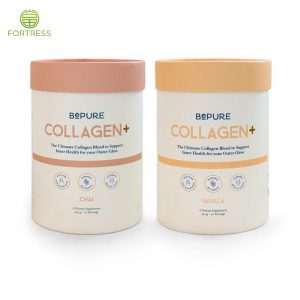 Eco friendly health food collagen powder paper tube