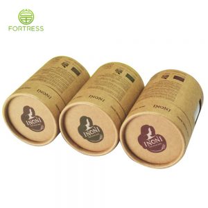 Custom food paper tube packaging Tea paper package with PVC window - Coffee/Tea Paper Packaging Tube Box - 4