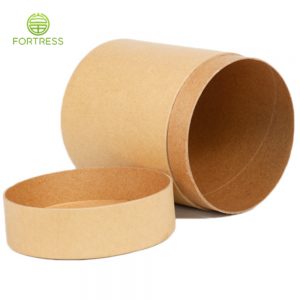High-quality Custom food paper tube packaging Tea paper package with Lid - Coffee/Tea Paper Packaging Tube Box - 4