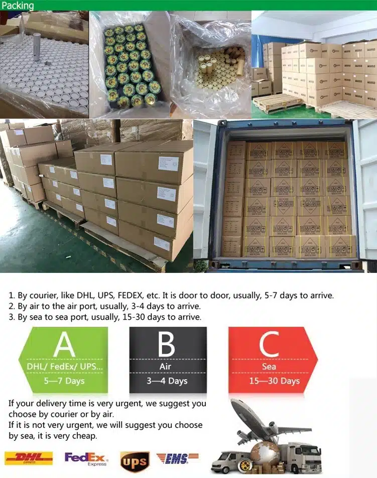 Full Printing Paper tubes and Cores/Cylinder Paper packaging with Aluminum Foil Layer for Pea - Food Paper Packaging Tube Box - 1