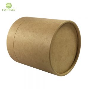 Natural Kraft Paper Material Food Paper Tubes with Transparent PVC Window - Food Paper Packaging Tube Box - 3