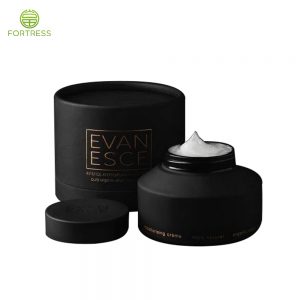 Eco friendly cosmetic packaging cardboard tube containers for Face cream jar