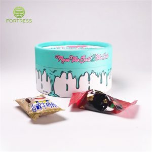 Custom Printing ECO Food Grade Paper Tube Packaging Recycled Candy Round Paper Box - Food Paper Packaging Tube Box - 1