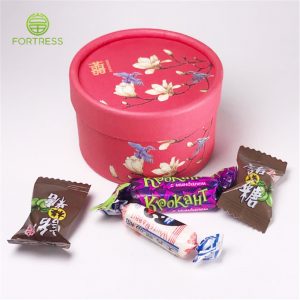 Custom Printing ECO Food Grade Paper Tube Packaging Recycled Candy Round Paper Box - Food Paper Packaging Tube Box - 2