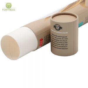 Corn Paper Tube Packaging Food Grade Cardboard Cylinder Container for Corn Round Box Packaging with Window - Food Paper Packaging Tube Box - 2
