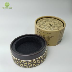 Luxury skin care packing tube printing for cosmetic cardboard tube with face cream jar - Cream Paper Packaging - 3
