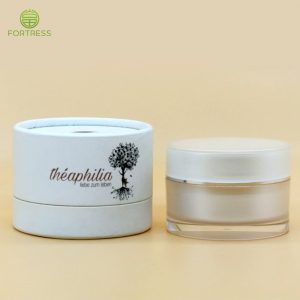 Custom High end Cardboard Cosmetic Paper Tube Packaging for Cream Jar - Cream Paper Packaging - 5