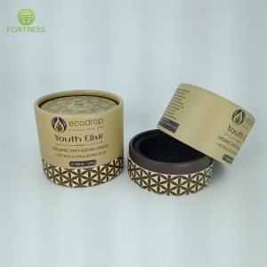 Luxury skin care packing tube printing for cosmetic cardboard tube with face cream jar - Cream Paper Packaging - 1