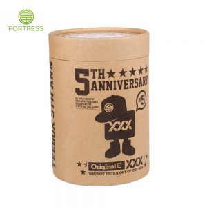 High-quality Custom food paper tube packaging Tea paper package with Lid - Coffee/Tea Paper Packaging Tube Box - 5