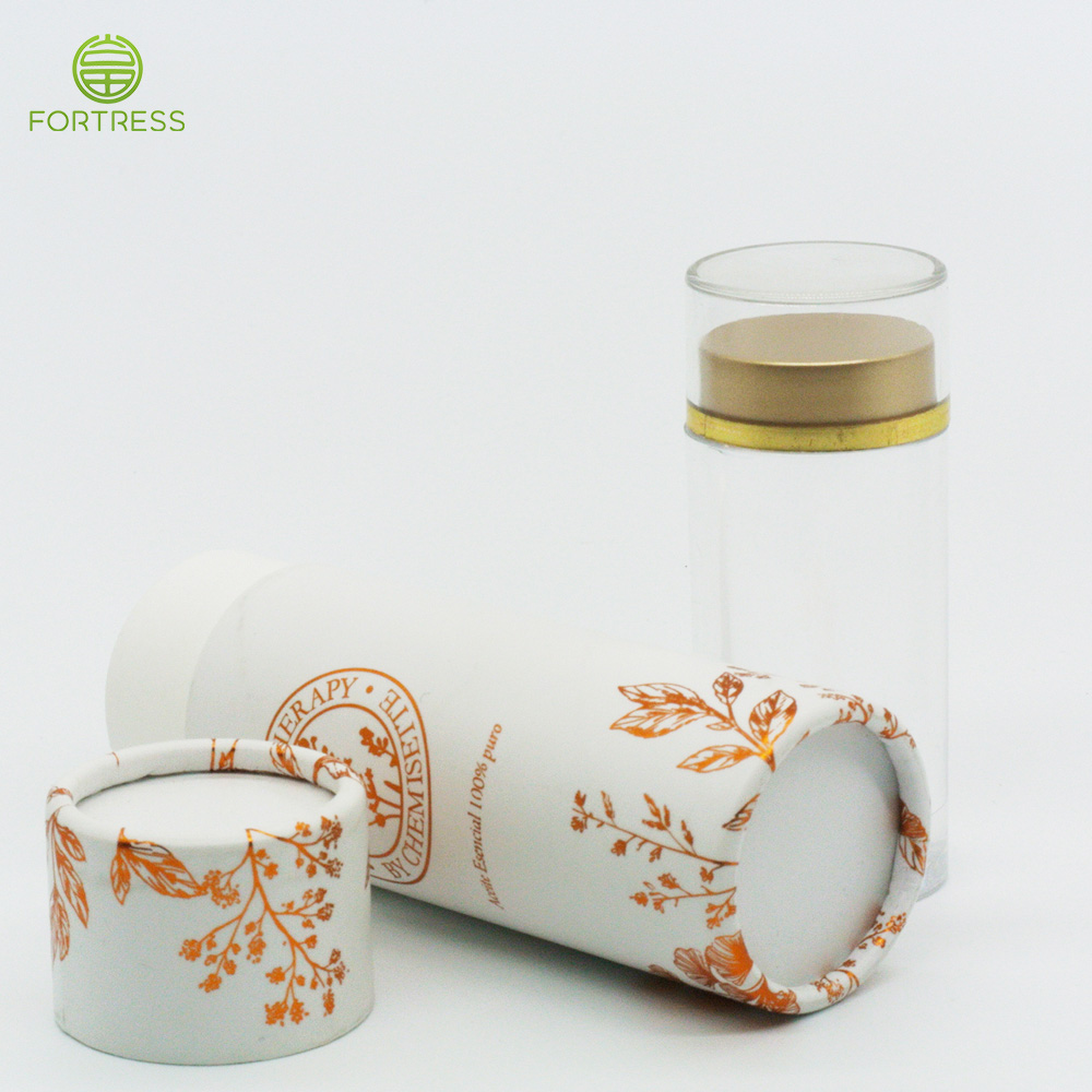Custom Essential Oil Packaging Paper Tube For Cosmetic Packaging - Dropper Bottle Box Jar Paper Packaging - 1