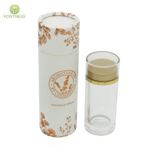 Custom Essential Oil Packaging Paper Tube For Cosmetic Packaging