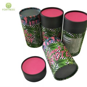 Full Printing Paper tubes and Cores/Cylinder Paper packaging with Aluminum Foil Layer for Pea