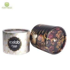 Custom Printing eco Food Grade Paper Tube Packaging Recycled Round Paper Ice Cream Packages with Coating Inside - Food Paper Packaging Tube Box - 2