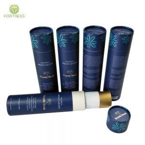 Custom Printed Creative Round Kraft Paper Tube Packaging For Lotion Skin Care Packaging - Lotion Paper Packaging - 3
