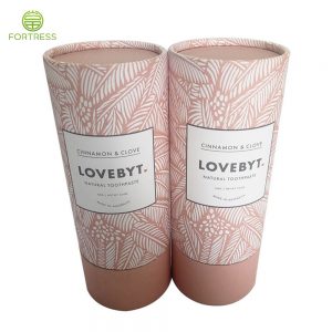 Wholesale Customized Toothpaste Cylinder Paper Tube Packaging - Cream Paper Packaging - 3