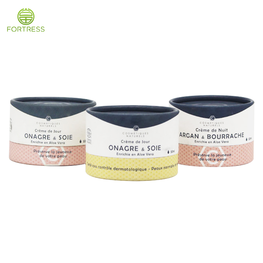 Cosmetic Mask Cream Skin Care Product Paper Tube Packaging with EVA insert - Cream Paper Packaging - 1