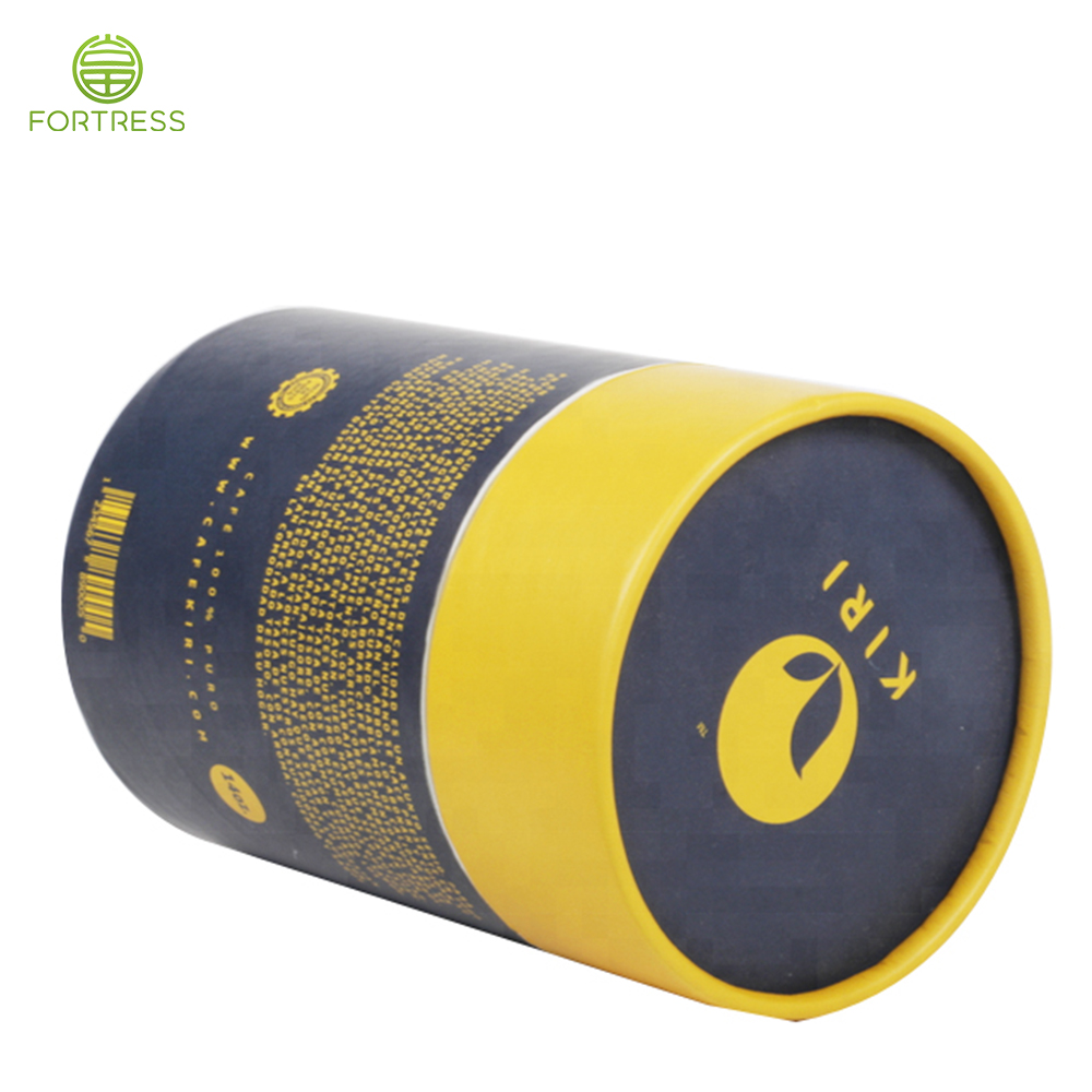 OEM Full Color Printed Hard Cardboard Tube Box Food Grade Paper Box In China - Coffee/Tea Paper Packaging Tube Box - 2