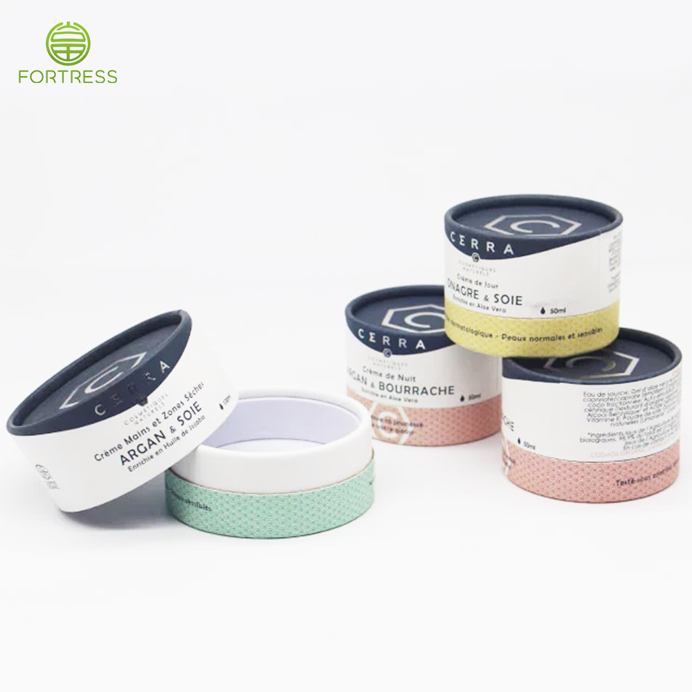 Cosmetic Mask Cream Skin Care Product Paper Tube Packaging with EVA insert - Cream Paper Packaging - 4