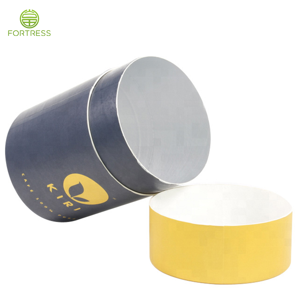 OEM Full Color Printed Hard Cardboard Tube Box Food Grade Paper Box In China - Coffee/Tea Paper Packaging Tube Box - 4