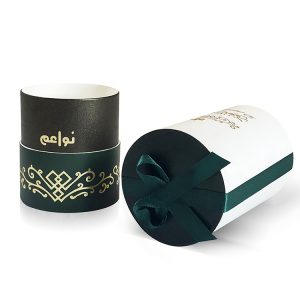 Simple design cosmetic packaging flat edge paper tube for perfume tube packaging - Flat edge paper tube - 2