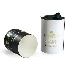 Simple design cosmetic packaging flat edge paper tube for perfume tube packaging - Flat edge paper tube - 3