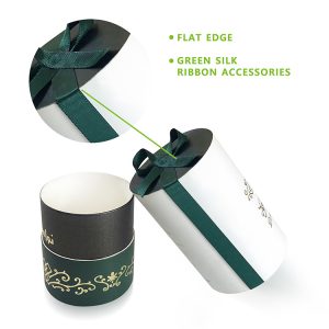 Simple design cosmetic packaging flat edge paper tube for perfume tube packaging - Flat edge paper tube - 4