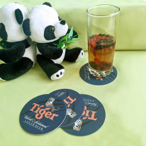 Wholesale Custom Printed Round Cheap Absorbent Paper Drink Cup Cardboard Beer Coasters - Paper Coasters - 6