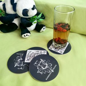 Recyclable and Durable Custom Paper Coasters for Party Art Decor - Paper Coasters - 6