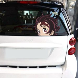 Removable Cartoon character vinyl decal Personalized car window decal die cut decal - Car Stickers - 4
