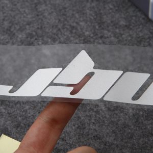 Top quality custom die cut logo transfer decal sticker for Number Stickers for Trucks Boats Signs Doors Windows Banners - Car Stickers - 2