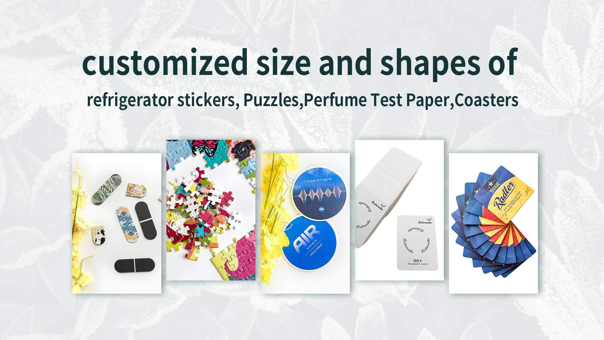 High quality custom logos cute cartoon car paper air freshener for room or car - Fragramce Test Paper - 6