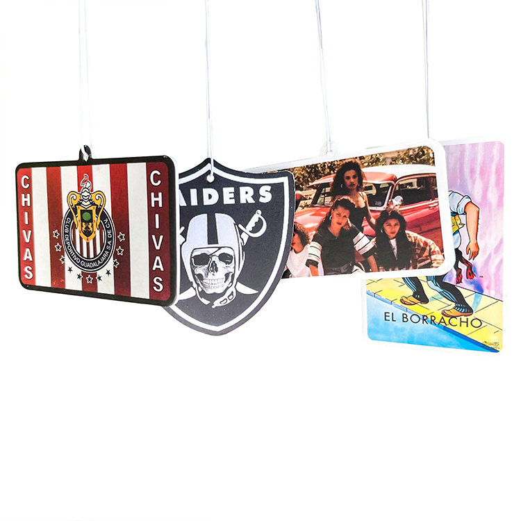 Wholesale factory promotional gifts custom paper car air freshener hanging air freshner - Paper Products - 2
