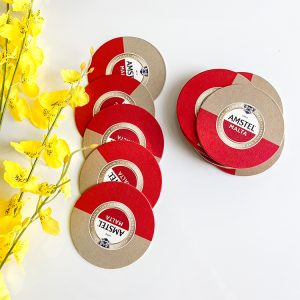Cool Classic Pattern Round Paper Coaster for Business Gifts - Paper Coasters - 5