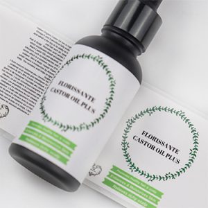 Custom Cosmetic Adhesive Printing Brand Logo Sticker Essential Glass Bottle Logo Label - Paper Stickers/Labels - 3
