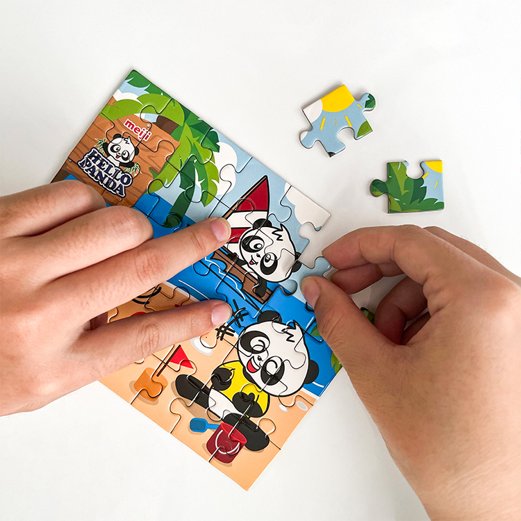 Wholesale Personalized Custom Eco-friendly Cute Panda Jigsaw Puzzle - Paper Puzzle - 2