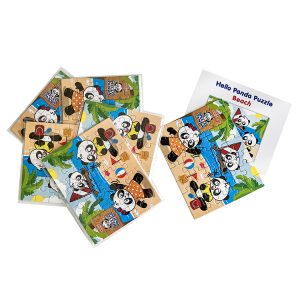 Wholesale Personalized Custom Eco-friendly Cute Panda Jigsaw Puzzle