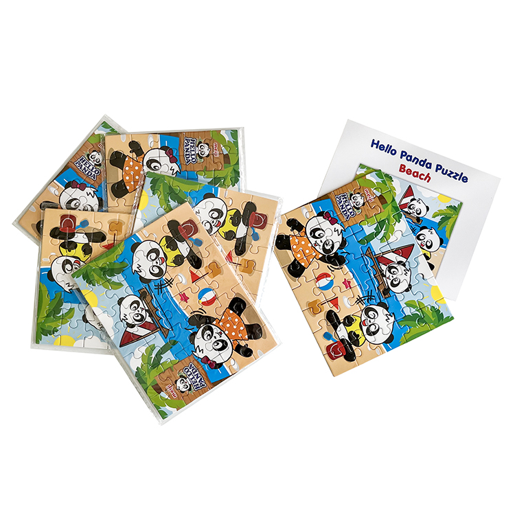 Wholesale Personalized Custom Eco-friendly Cute Panda Jigsaw Puzzle - Paper Puzzle - 4