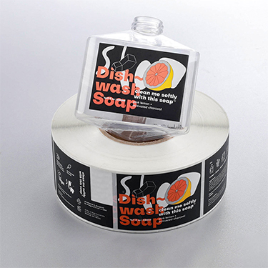 良質の注文の防水総合的なペーパー ロール包装のラベルの印刷のステッカー - ステッカー／ラベル - 3