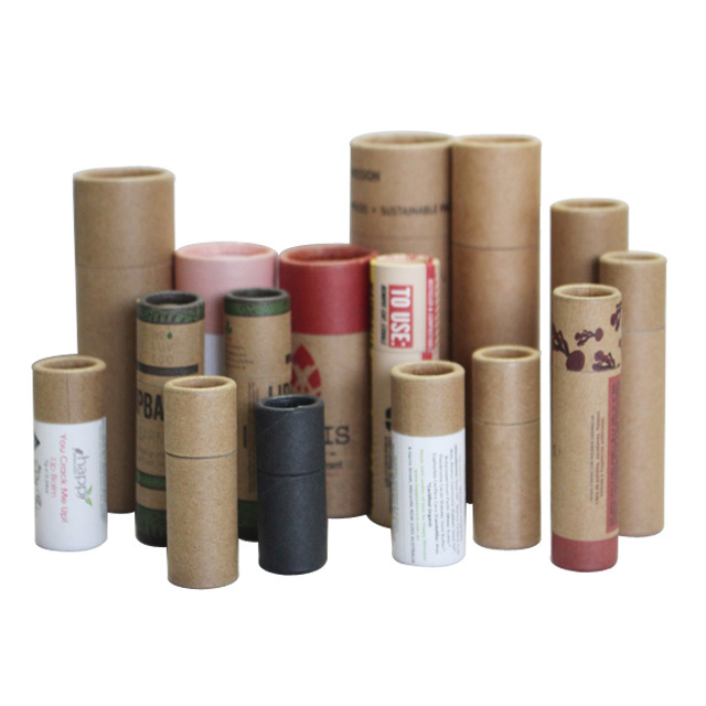 lip balm paper packaging tubes