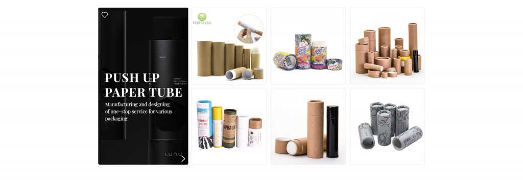 custom deodorant lip balm paper tube packaging -  - 17