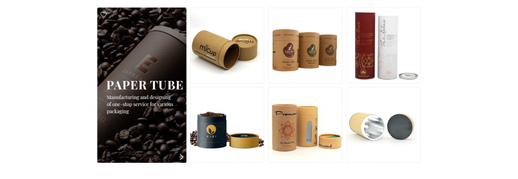 design coffee bean kraft paper packaging loof tea cylinder tube boxes -  - 17